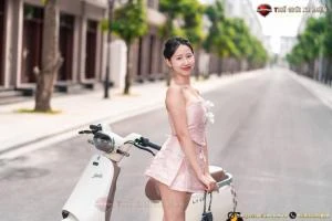 Xe Máy Điện DK Lyva Moda (Chạy: 90km/ lần sạc) - Xe điện Vivu