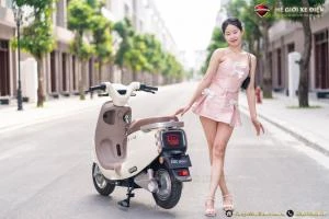 Xe Máy Điện DK Lyva Moda (Chạy: 90km/ lần sạc) - Xe điện Vivu