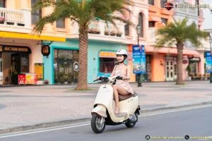 Xe Máy Điện DK Lyva Moda (Chạy: 90km/ lần sạc) - Xe điện Vivu