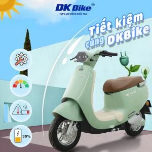 Xe Máy Điện DK Lyva Moda (Chạy: 90km/ lần sạc) - Xe điện Vivu