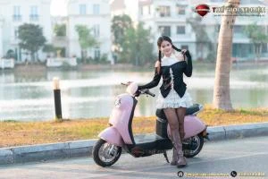 Xe Đạp Điện Dibao Rosa Thế Hệ Mới (Đầy Đủ Giấy Tờ) - Xe điện Vivu