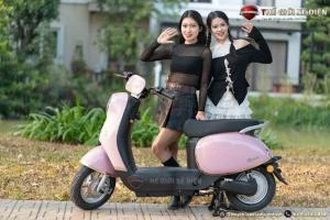 Xe Đạp Điện Dibao Rosa Thế Hệ Mới (Đầy Đủ Giấy Tờ) - Xe điện Vivu