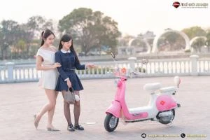 Xe Đạp Điện Tailg Princess JS50 (Đầy Đủ Giấy Tờ) - Xe điện Vivu