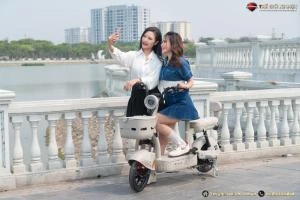 Xe Đạp Điện Tailg JY33 Mini Bike 4 ACQUY 13Ah 60km/1 lần sạc - Xe điện Vivu