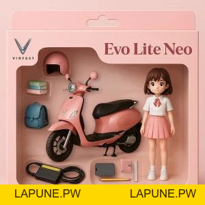 Xe Máy Điện Vinfast Evo Lite Neo Bản 5 Bình 20Ah - Xe điện Vivu