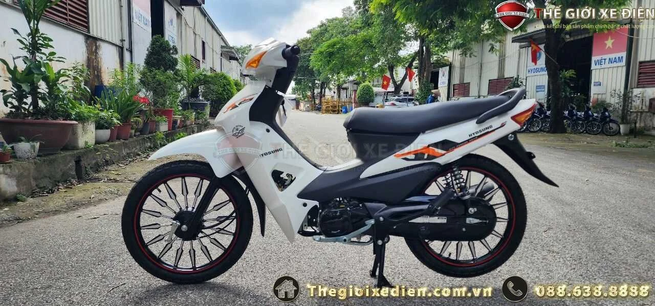 Xe Máy 50cc Wave Hyosung Vành Đúc Đời Mới - Xe điện Vivu