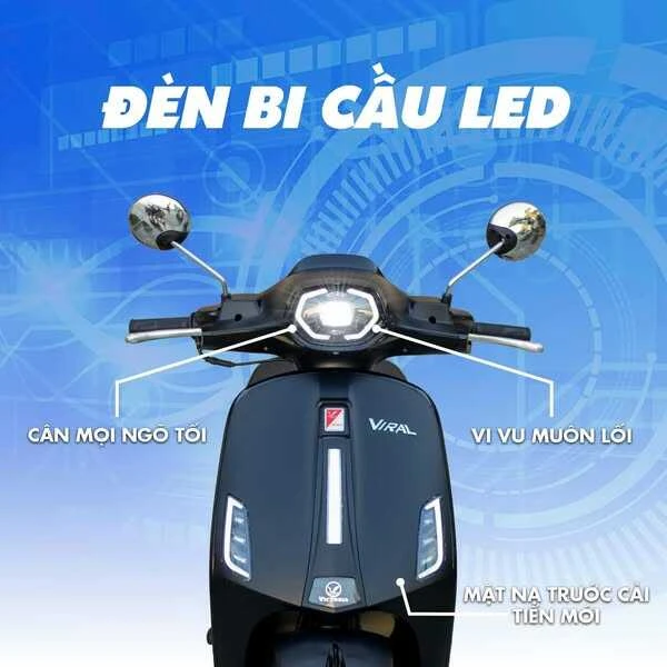 Xe Ga 50cc Victoria AT88 Viral Đời Mới - Xe điện Vivu