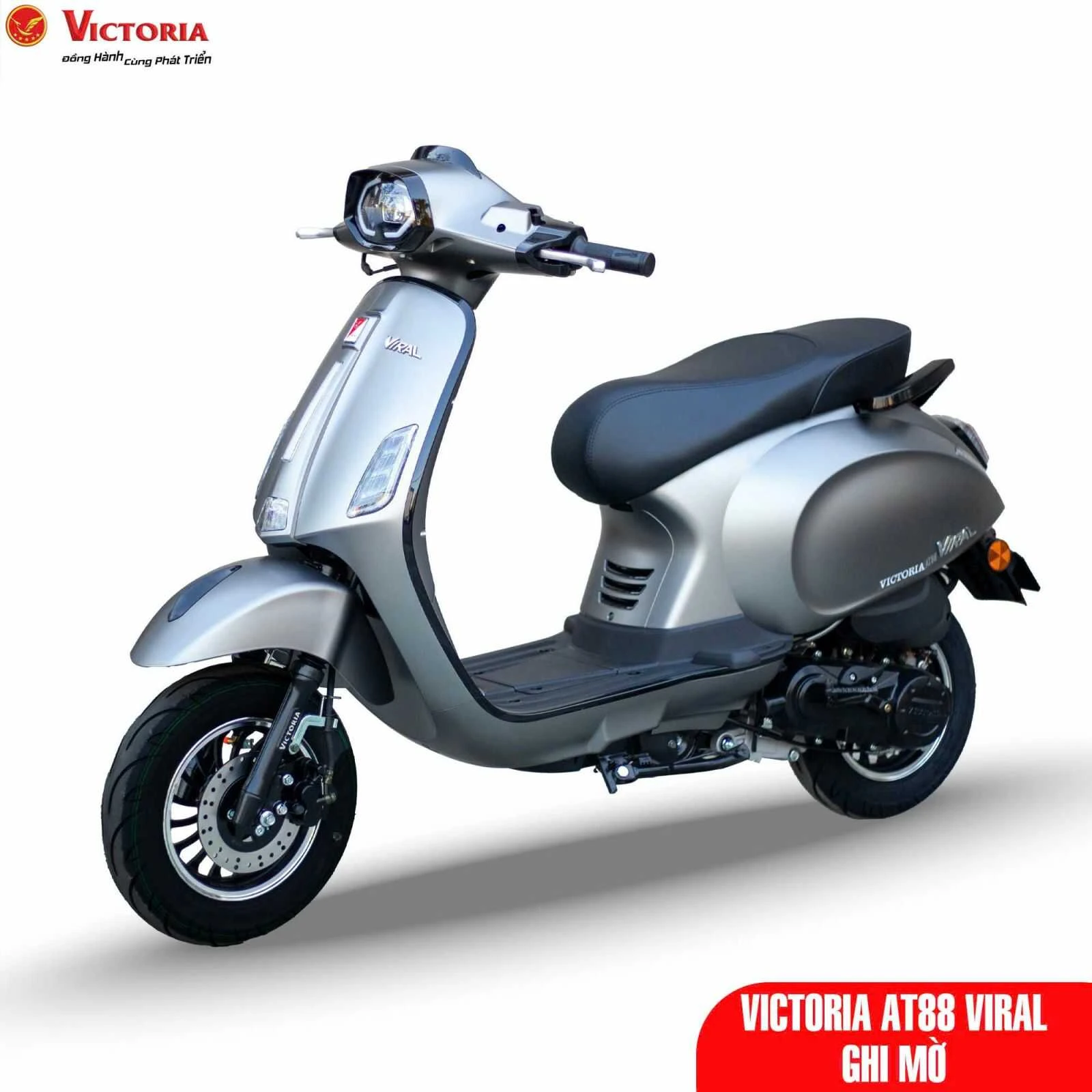 Xe Ga 50cc Victoria AT88 Viral Đời Mới - Xe điện Vivu