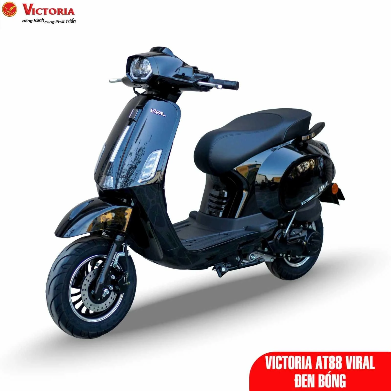 Xe Ga 50cc Victoria AT88 Viral Đời Mới - Xe điện Vivu