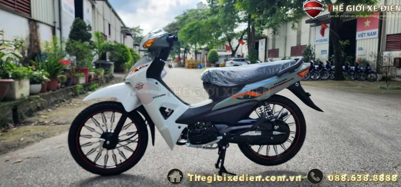 Xe Máy 50cc Wave Hyosung Vành Đúc Đời Mới - Xe điện Vivu
