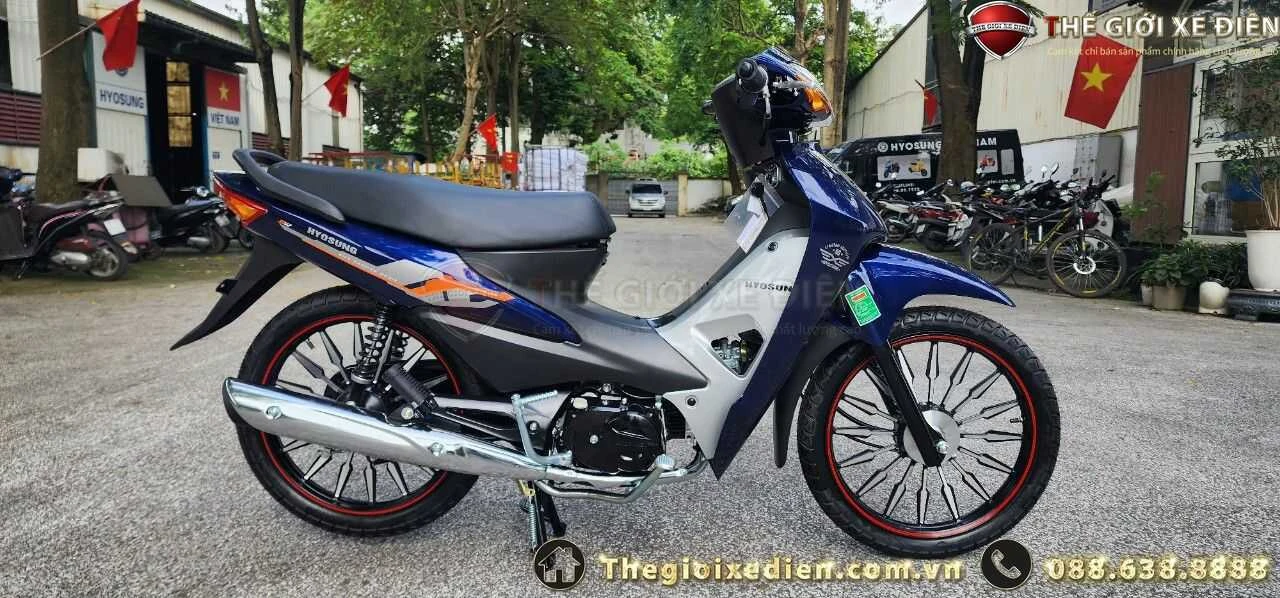 Xe Máy 50cc Wave Hyosung Vành Đúc Đời Mới - Xe điện Vivu