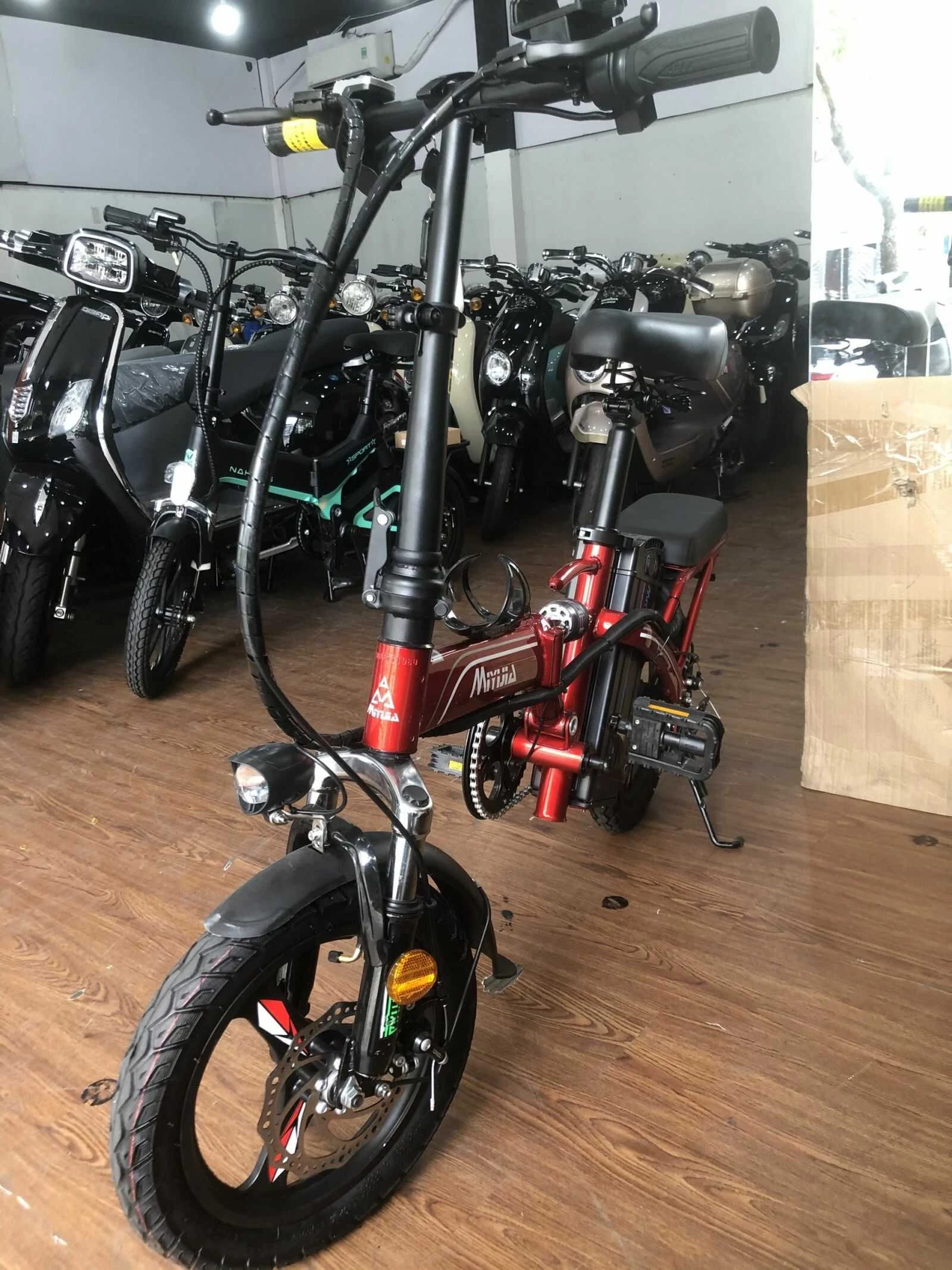 Xe Đạp Điện Gấp MiYiJiA Pin Litium 48V chạy 50km - Xe điện Vivu