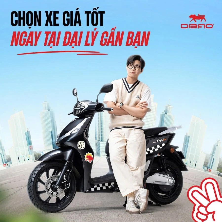 Xe Máy Điện Dibao LS007 - Xe điện Vivu
