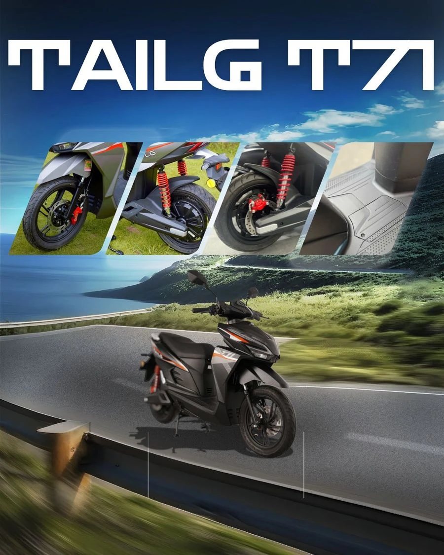 Xe Máy Điện Tailg T71 Vario 8 Acquy 23A 150km/1 lần sạc - Xe điện Vivu