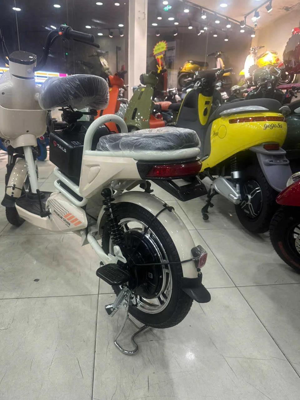 Xe Đạp Điện Tailg JY34 - Dùng 4 Bình 13Ah 60km/1 Lần Sạc - Xe điện Vivu