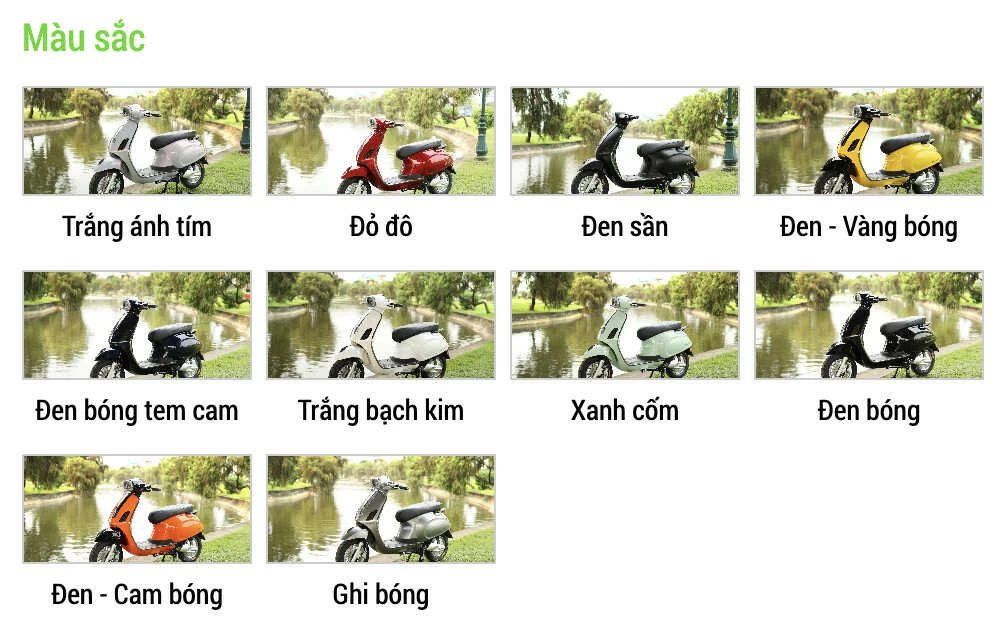 Xe Máy Điện Motor Thái VR3 - Xe điện Vivu